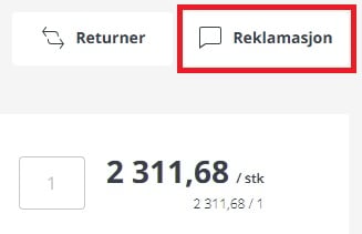 Reklamasjon